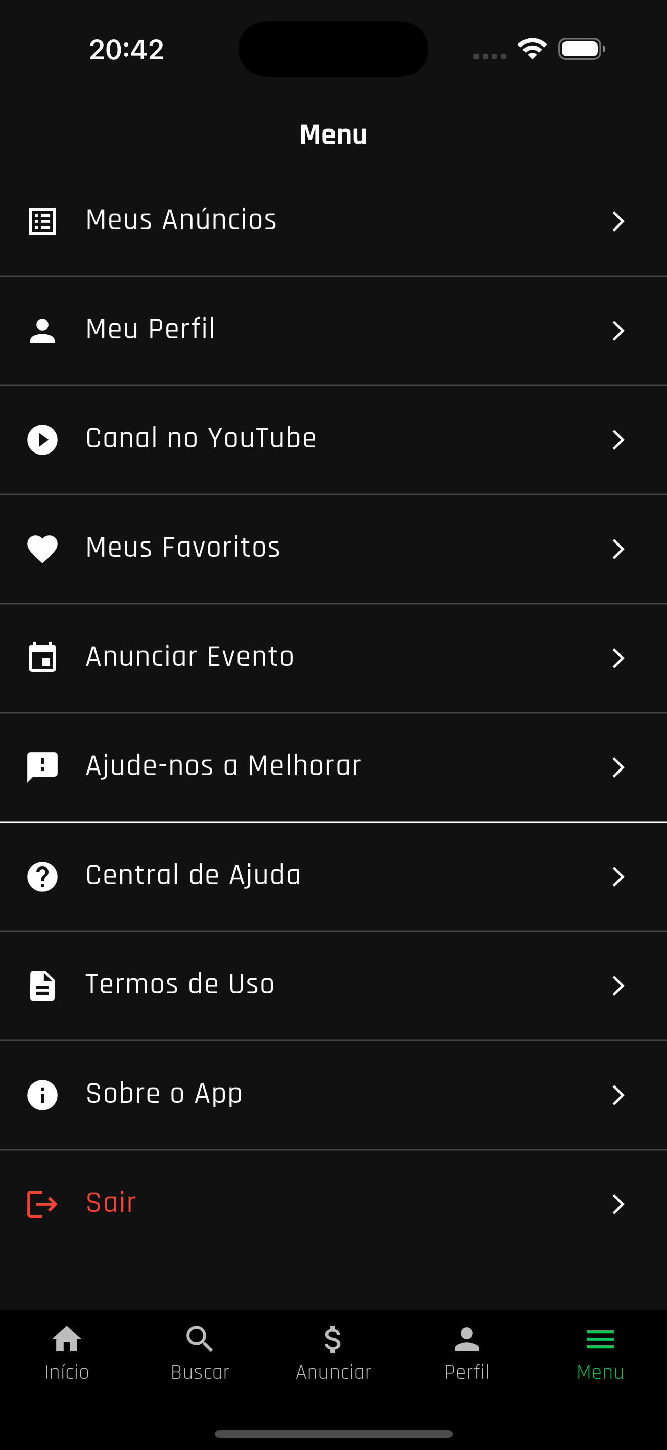 Screenshot do app - Detalhes do produto